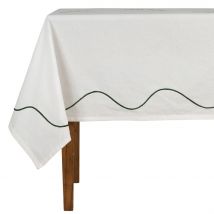 Nappe en Coton Écru 250x145cm - P'tit Légumes - Jardin D'Ulysse