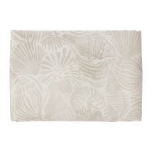 Nappe en Coton Sable 160x160cm - Coquillage - Côté Table
