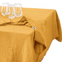 Nappe Safran 150x250cm - Gaia - L'effet Papillon