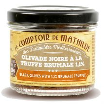 Olivade Noire Truffe Brumale 90g - Idée Cadeau - Le Comptoir de Mathilde