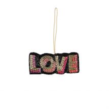 Ornement Love Multicolore - Disco - Mica Decorations