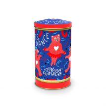 Oursons en Guimauve Boîte à Musique en Métal Bleu et Rouge 180g - Sophie M
