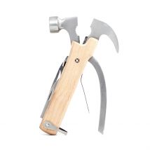 Outil de Marteau Multifonction en Bois - Kikkerland