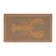 Paillasson Homard en Coco Naturel 73x43cm - Homard - Côté Table