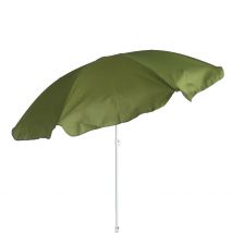 Parasol de Plage en Coton Vert D200xh200cm - Colors - Jardin Privé