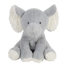 Peluche Éléphant en Tissu Gris - Zawadi - Jardin D'Ulysse