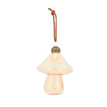 Pendeloque Champignon en Verre Transparent - Dijk
