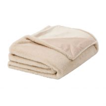 Plaid Doudou Velvet Taupe - Golden - SEMA Design