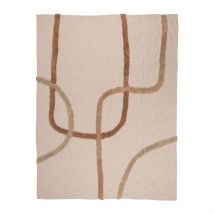 Plaid en Coton Ecru 170x130cm - Organic - SEMA Design