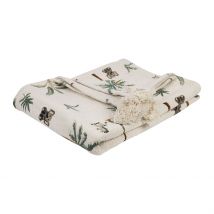 Plaid en Coton Multicolore 170x130cm - Zawadi - Jardin D'Ulysse