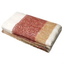Plaid en Laine Kaki 130x200cm - Calypso - Haomy