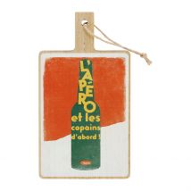 Planche à Découper en Bois Multicolore 14x26cm - Copains D'Abord - Natives
