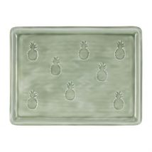 Plateau en Fer Vert 40x30cm - Allegra - SEMA Design