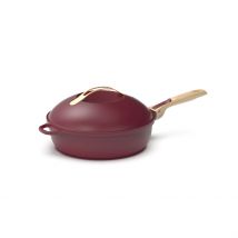 Poêle en Aluminium Rubis D28cm - La Fabuleuse - Cookut