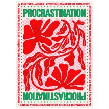 Puzzle Procrastination - 1000 Pièces - Pièce And Love