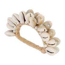 Rond de Serviette en Coquillage Naturel - Cauri - Côté Table