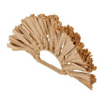 Rond de Serviette en Raphia et Fer Naturel - Côté Table