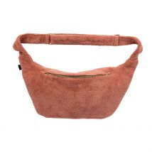 Sac Banane en Velours Bois de Rose - St Tropez - Haomy