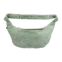 Sac Banane en Velours Celadon - St Tropez - Haomy