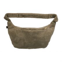 Sac Banane en Velours Kaki - St Tropez - Haomy