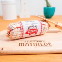 Saucisson Chocolat Au Lait Praline Noisette - Le Comptoir de Mathilde