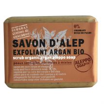 Savon D'alep Exfoliant Argan Bio 100g - Tadé Pays du Levant