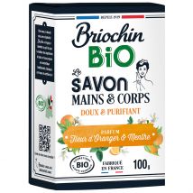 Savon Solide Fleur D'oranger et Menthe - Cosmébio - Briochin