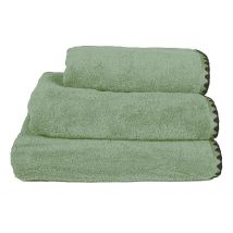 Serviette de Douche en Coton Amande 90x140cm - Issey - Haomy