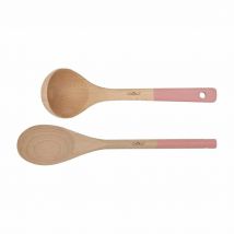 Set Cuillère et Louche en Bois - Guimauve - Cookut