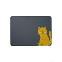 Set de Table Rectangle Bleu Leo Le Lion 46x33 - Kids - Asa Selection