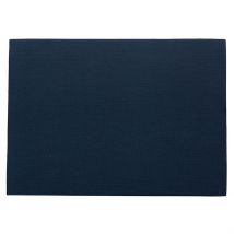 Set de Table Rectangle Bleu Nuit 46x33cm - Meli Melo - Asa Selection