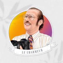 Sticker Le Charmeur - Francois Damiens - Asap