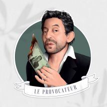 Sticker Le Provocateur - Serge Gainsbourg - Asap