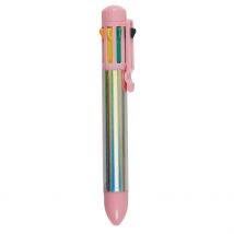 Stylo à Bille Multicolore 8 Couleurs - Home Déco Factory