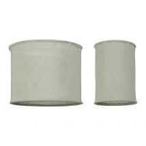 Suspension Non Électrifiée en Lin et Coton Sauge D45xh35cm - Noho - Jardin D'Ulysse