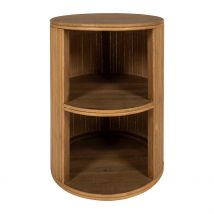 Table de Chevet avec 2 Niveaux en Bambou Naturel - Saori - SEMA Design