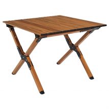 Table de Jardin Pliante Effet Bois 58x60cm - Mariposa - Home Déco Factory