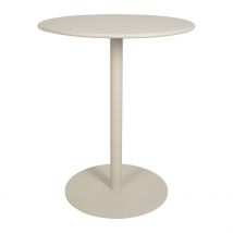 Table de Jardin Ronde en Acier Écru D60cm - Ajay - SEMA Design