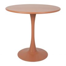 Table de Jardin Rond en Fer Terracotta D80cm - Lumi - SEMA Design