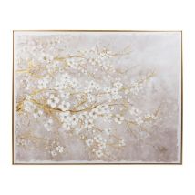 Tableau Pommier Doré et Blanc 150x120cm - Côté Table