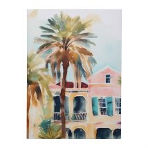 Tableau Sur Toile Tropiques 50x70cm - SEMA Design
