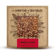 Tablette Chocolat Au Lait Speculoos 80g - Le Comptoir de Mathilde