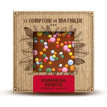 Tablette Chocolat Au Lait Surprise Partie 80g - Le Comptoir de Mathilde