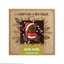 Tablette de Noël Chocolat Noir 80g - Le Comptoir de Mathilde