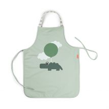 Tablier Imperméable Pour Enfant Vert - Croco - Done By Deer