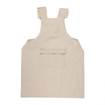 Tablier Naturel en Coton et Lin - Chambray - Comptoir de Famille