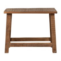 Tabouret en Bois Recyclé Naturel - Campagne - Comptoir de Famille