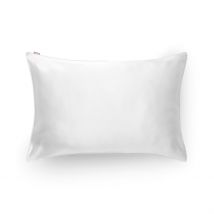 Taie D'oreiller en Soie Blanc 76x51cm - Emily's Pillow