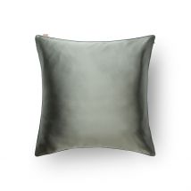 Taie D'oreiller en Soie Vert Sauge 65x65cm - Emily's Pillow