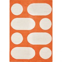 Tapis Groovy 381 Orange 120x160cm - Nazar Rugs